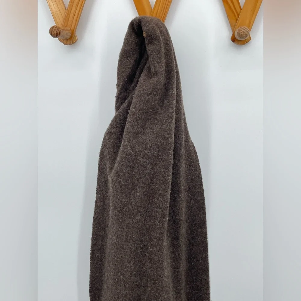 Polo Ralph Lauren Donegal Brown Wool Scarf ⭐️